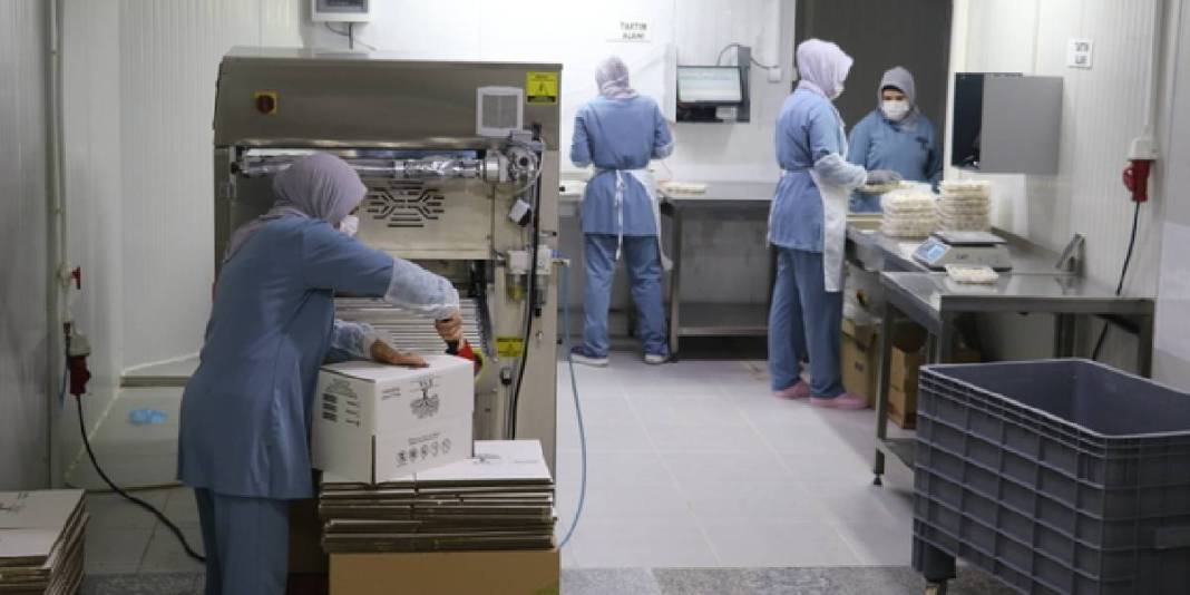 100 kadına istihdam sağladığı imalathanesinde günde 4,5 ton üretim yapılıyor: Zincir marketler kapış kapış alıyor 7